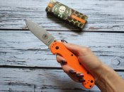 Складной нож от компании ESEE. Модель Avispa Orange (BRK1301OR). Оригинал