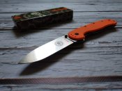 Складной нож от компании ESEE. Модель Avispa Orange (BRK1301OR). Оригинал
