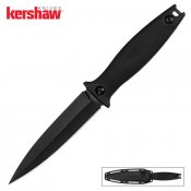 Нож с фиксированным клинком Kershaw Secret Agent Fixed Blade Boot Knife (4007). Оригинал