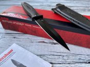Нож с фиксированным клинком Kershaw Secret Agent Fixed Blade Boot Knife (4007). Оригинал