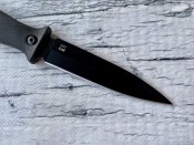 Нож с фиксированным клинком Kershaw Secret Agent Fixed Blade Boot Knife (4007). Оригинал