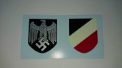 Декали на шлем "щитки"  WH
