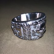 Кольцо «SS-Ring» (3-я танковая дивизия СС «Тотенкопф»), реплика.