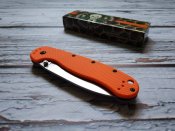 Складной нож от компании ESEE. Модель Avispa Orange (BRK1301OR). Оригинал