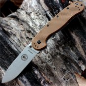 Складной нож от компании ESEE. Модель Avispa Coyote Brown (BRK1301CB). Оригинал