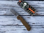 Складной нож от компании ESEE. Модель Avispa Coyote Brown (BRK1301CB). Оригинал