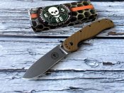 Складной нож от компании ESEE. Модель Avispa Coyote Brown (BRK1301CB). Оригинал