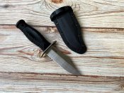 Нож с фиксированным клинком от Cold Steel. Модель Mini Leatherneck Clip Point (39LSAB). Оригинал