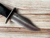 Нож с фиксированным клинком от Cold Steel. Модель Mini Leatherneck Clip Point (39LSAB). Оригинал