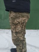 Брюки зимние с подстежкой пиксель ВСУ ММ-14 нового образца. Новые