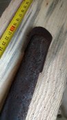 Ножны в  частях от прусской сабли