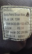 Берцы Bates brown (13W-46р.) (Британия)