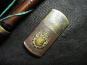 Курительная трубка "Bruyere garantie", зажигалка немецкого солдата.