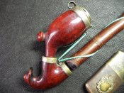 Курительная трубка "Bruyere garantie", зажигалка немецкого солдата.
