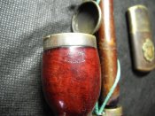 Курительная трубка "Bruyere garantie", зажигалка немецкого солдата.