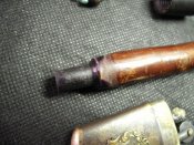 Курительная трубка "Bruyere garantie", зажигалка немецкого солдата.