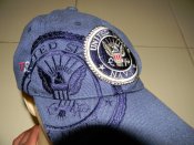Кепка трекінгова United States Navy(ВМС США).розм.58 регулюється.б.в.100% поліестер.