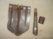 Складная лопата