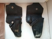 2 кожаные кобуры
