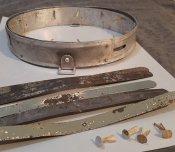 Алюминиевый обруч к каске  66  размера