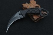 Нож тактический-черный коготь (karambit). Блиц.