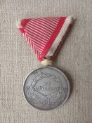 Большая серебрянная Медаль За храбрость.1914-1916гг.