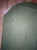 Защитный непромокаемый Gore-Tex чехол на спальный мешок (Британия). Олива №50