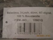 Балаклава-маска на 3 отверстия ACU камуфляж MFH (Германия). Новая