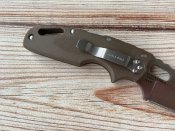 Складной нож от компании Cold Steel. Модель Tuff Lite Flat Dark Earth (20LTF). Оригинал