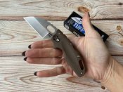 Складной нож от компании Cold Steel. Модель Tuff Lite Flat Dark Earth (20LTF). Оригинал