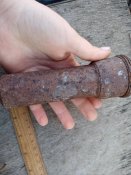 Стакан от немецкого снаряда