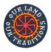 Патч "Our Land - Our Tradititions". (3 шт.)
