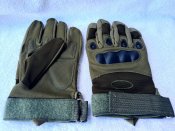 Тактические перчатки oakley полнопалые олива