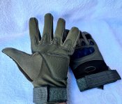 Тактические перчатки oakley полнопалые олива