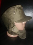 Шапка зимняя олива Bundesheer (Австрия). Ушанка-австрийка р.56 (лот №4)