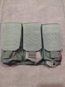 Тройной подсумок molle, woodland, G-Tech
