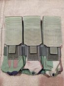 Тройной подсумок molle, woodland, G-Tech