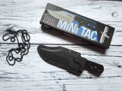 Нож с фиксированным клинком от компании Cold Steel. Модель Mini Tac Bowie (49HCF). Оригинал