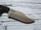 Нож с фиксированным клинком от компании Cold Steel. Модель Mini Tac Bowie (49HCF). Оригинал