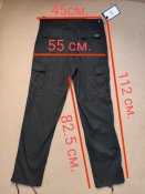 Новые штаны MFH US  Kampfhose BDU,Schwarz.Size L