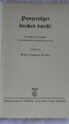 Книга "Panzerjager brechen durch!",1942г.