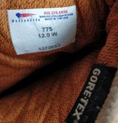 Ботинки зимние армии США Belleville 775. 12W