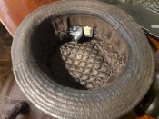 Кожаная панама с короткими полями(за вашу цену старт с 1й гривны)