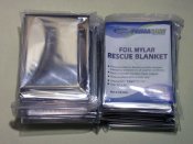 Рятувальна ковдра. Survival Blanket. Спасательное одеяло (2 шт.)