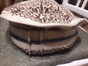 Паккуль с вышивкой национальный головной убор пуштунских племен (за вашу цену старт с 1й гривны)