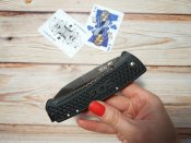 Складной нож от компании SOG. Модель Traction Tanto (TD1012CP). Оригинал