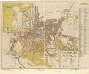 Stadtplan Vinniza. НЕмецкий план города...