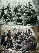 Морские пехотинцы на привале. Крым, осень 1941-го..jpg
