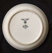 Блюдце «Rosenthal»,Вермахт,1938г.