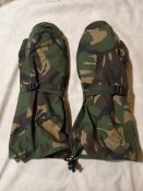 Рукавицы-краги Gore-Tex с шерстяным вкладышем новые р.L